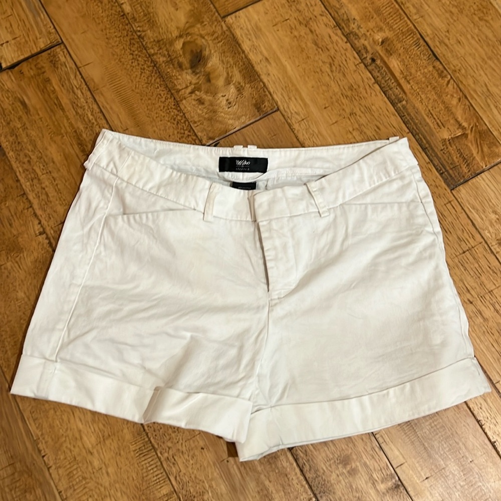 Mossimo target women’s white size 4 shorts